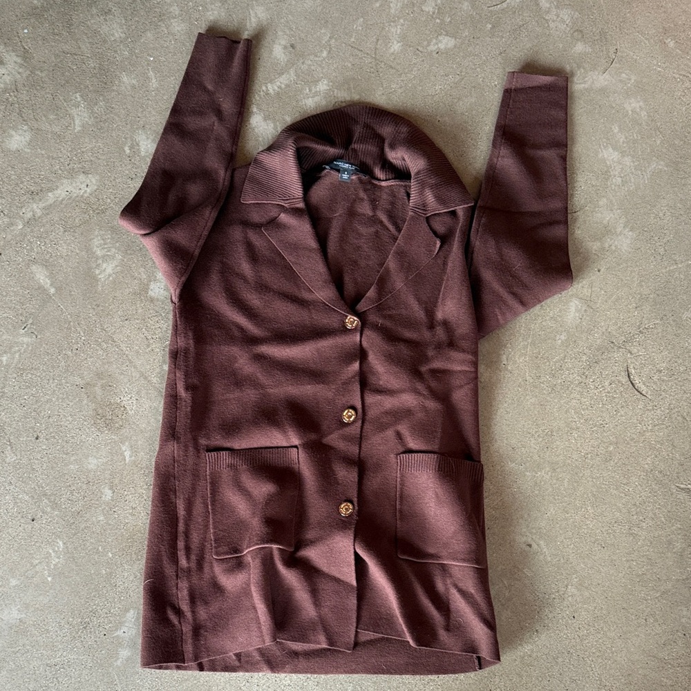 Marc New York Chocolate Knit Sweater